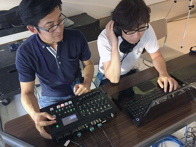 Mix, Inc. with Roland VR-4HD HD Video Switcher