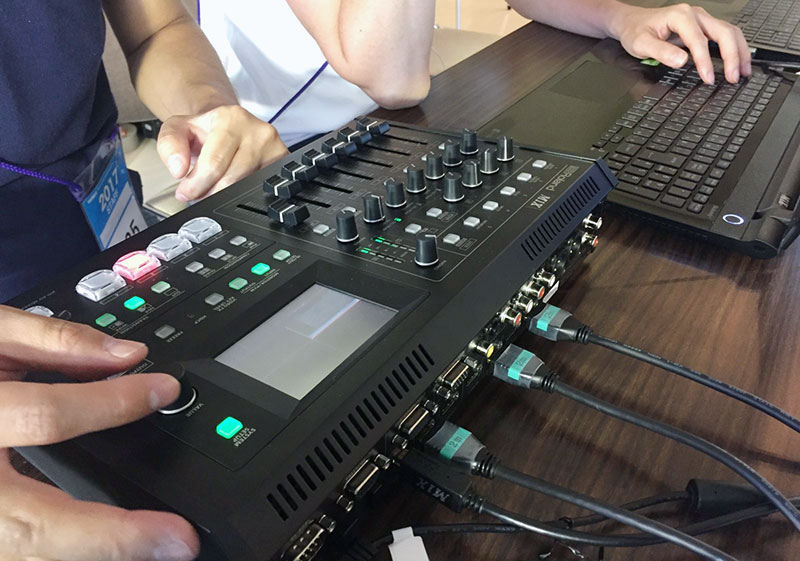 Mix, Inc. with Roland VR-4HD HD Video Switcher