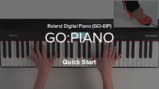 GO:PIANO (GO-61P) Hızlı Başlangıç