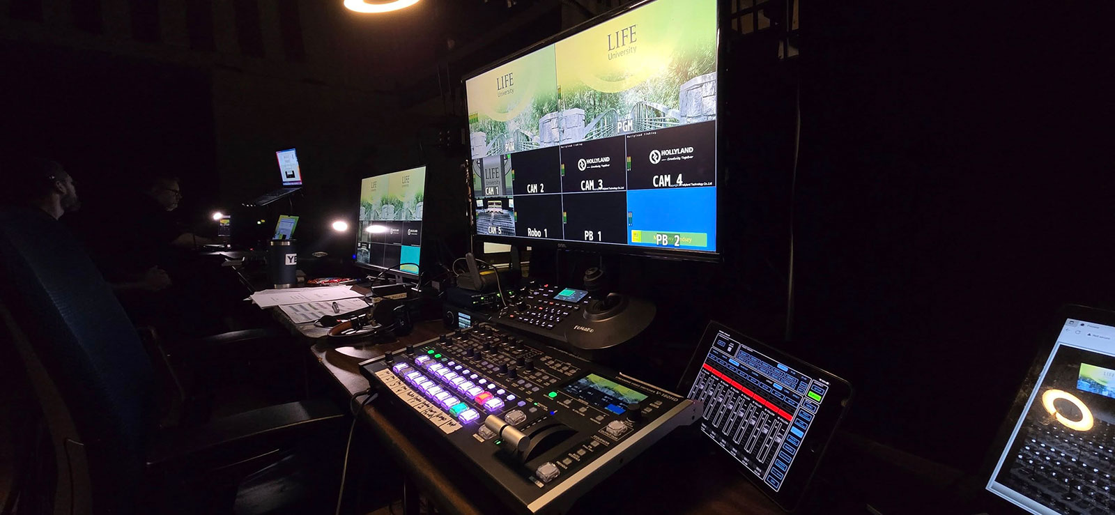 George Robbins - Roland V-160HD Streaming Video Switcher