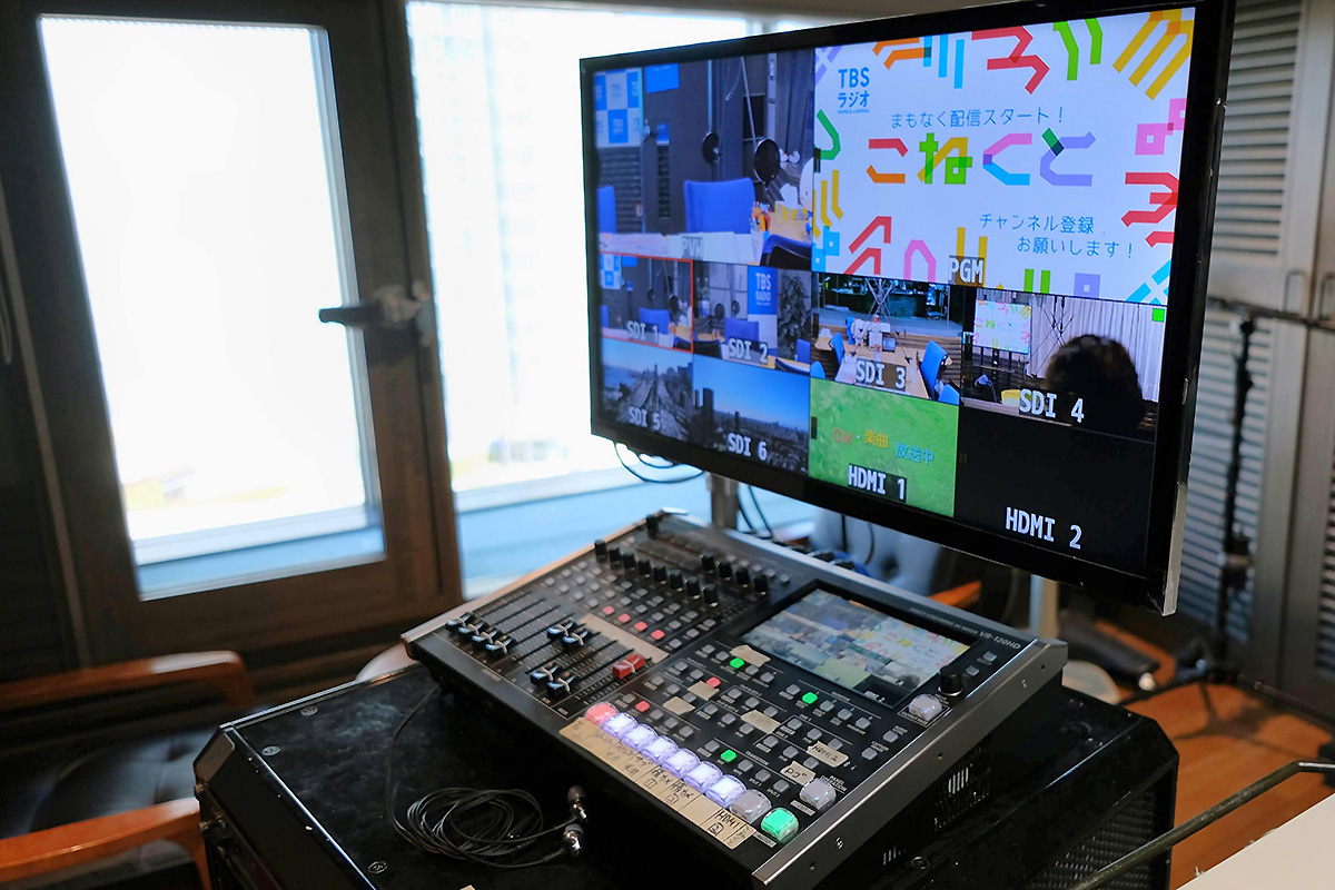 音声の力を軸に、映像配信の可能性を広げる。（株式会社TBSラジオ VR-120HD）