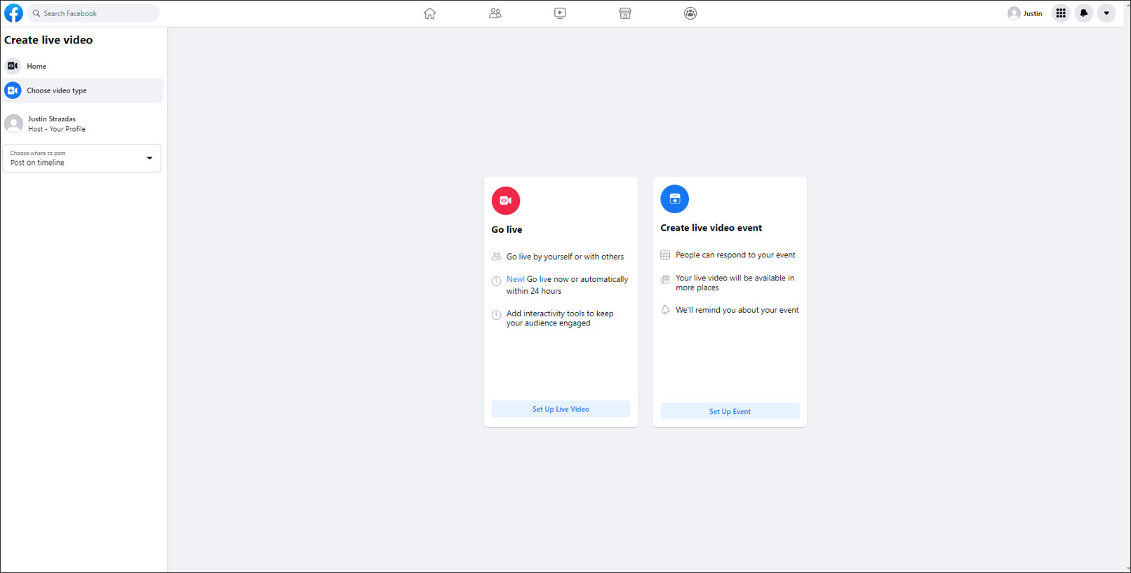 Livestreaming to Facebook with a PC