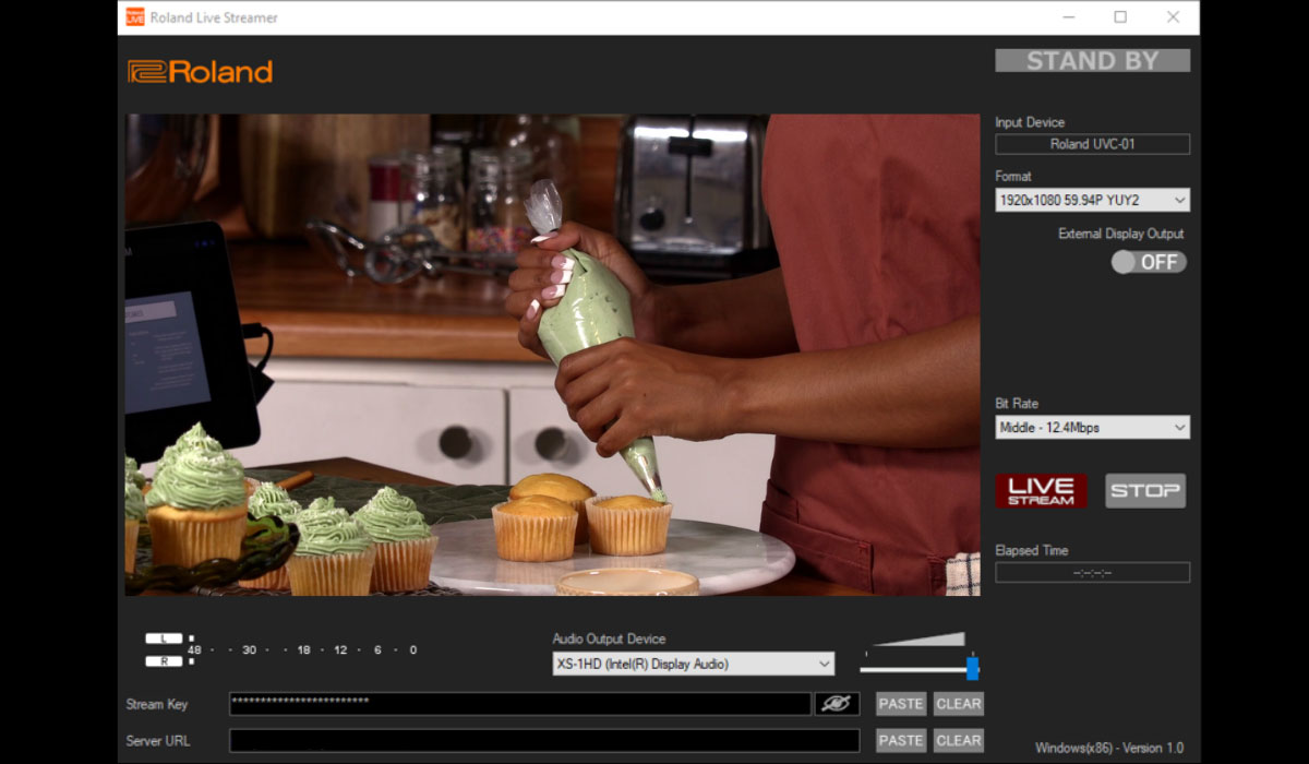 Livestreaming to Facebook with a PC