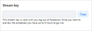 Livestreaming to Facebook with a PC