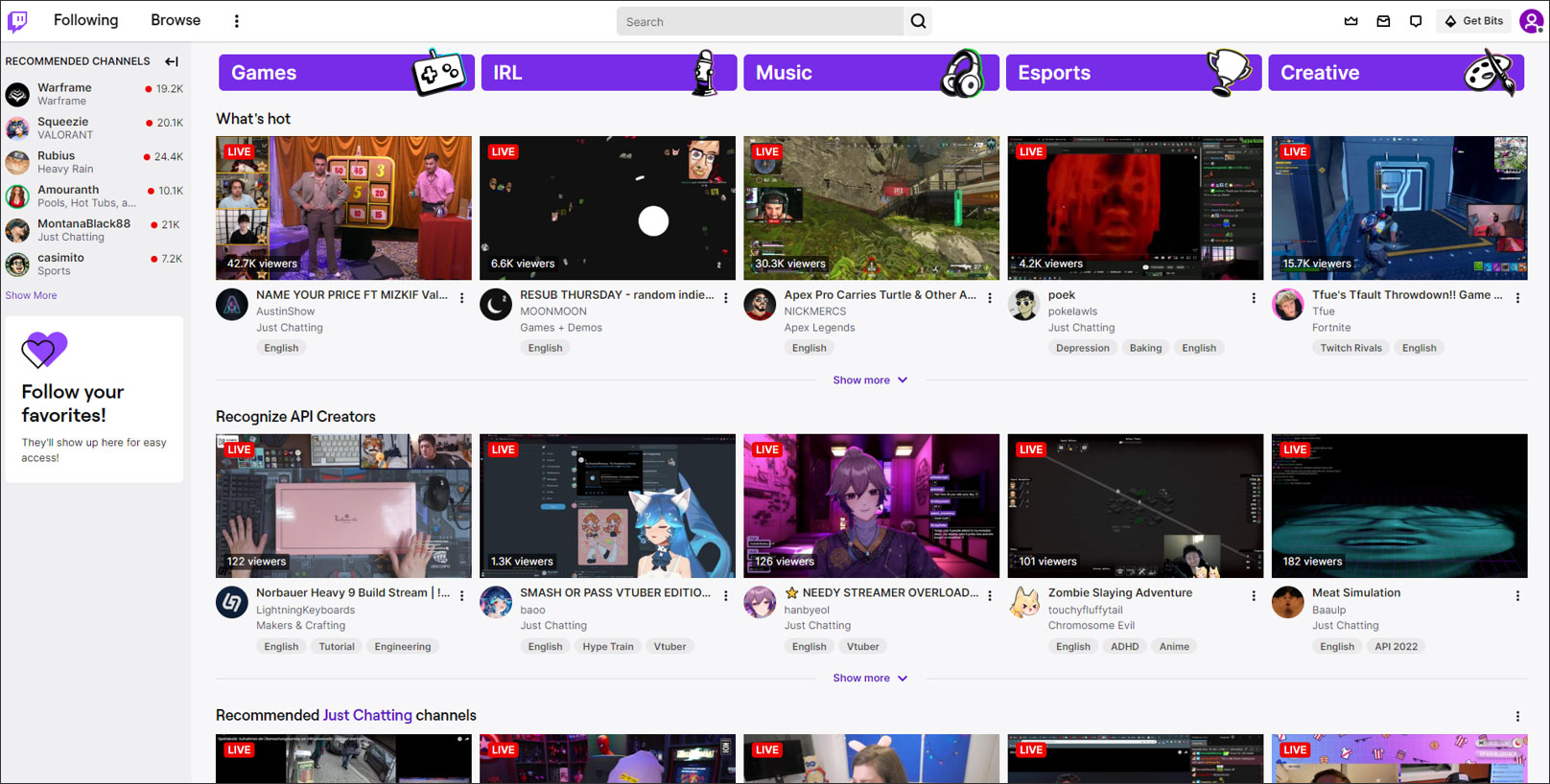 Livestreaming to Twitch with a PC
