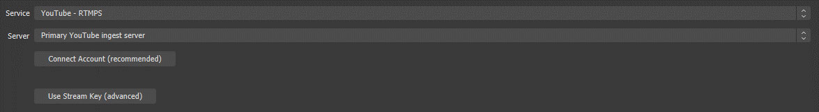 Livestreaming to YouTube with a PC