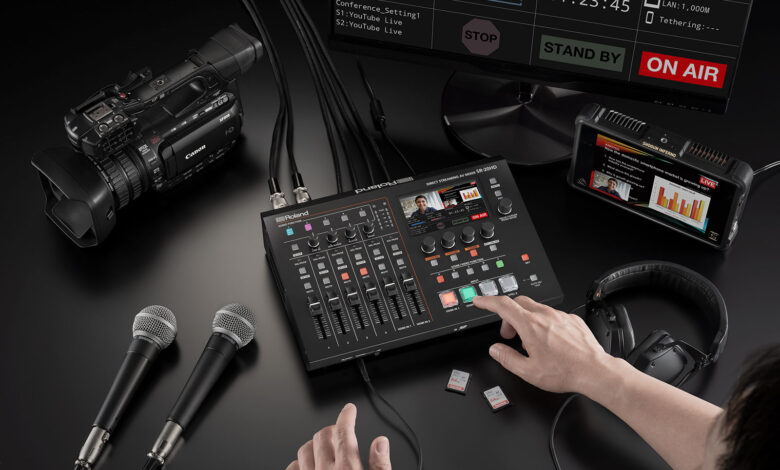 Roland Broadcast Studios in Schools