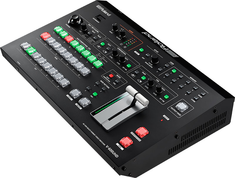 V-600UHD with different functions as a 4K switcher