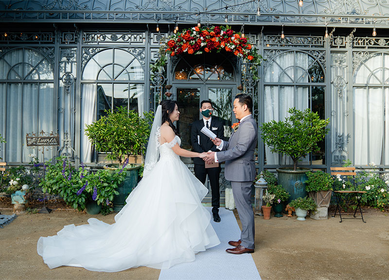 All Because He Asked Wedding