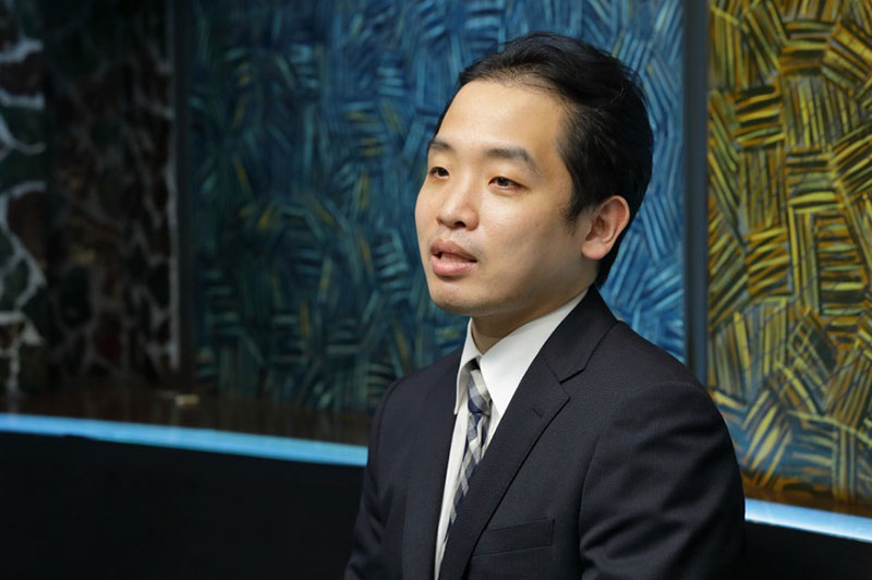 p2-5 Koudai Tachibana, Operations Officer for Live Streaming.
