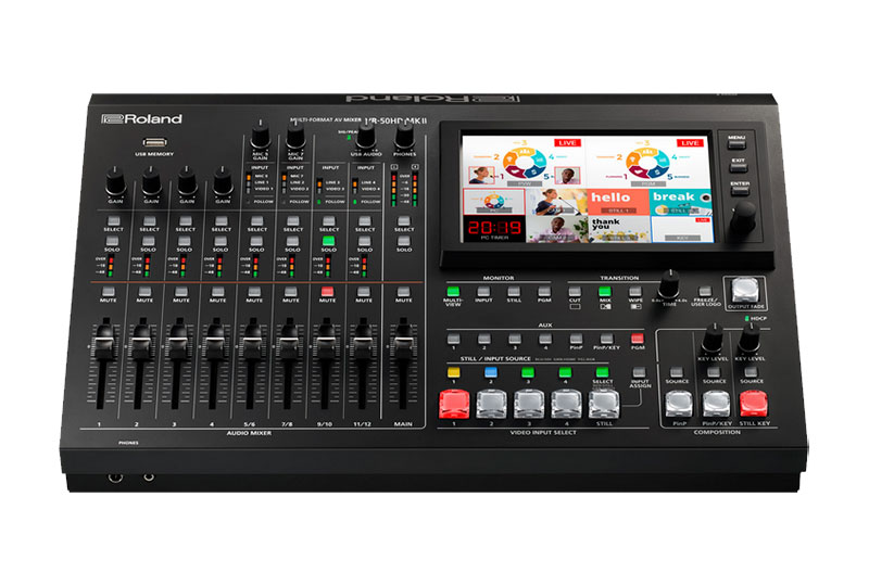 VR-50HD MK II Multi-Format AV Mixer