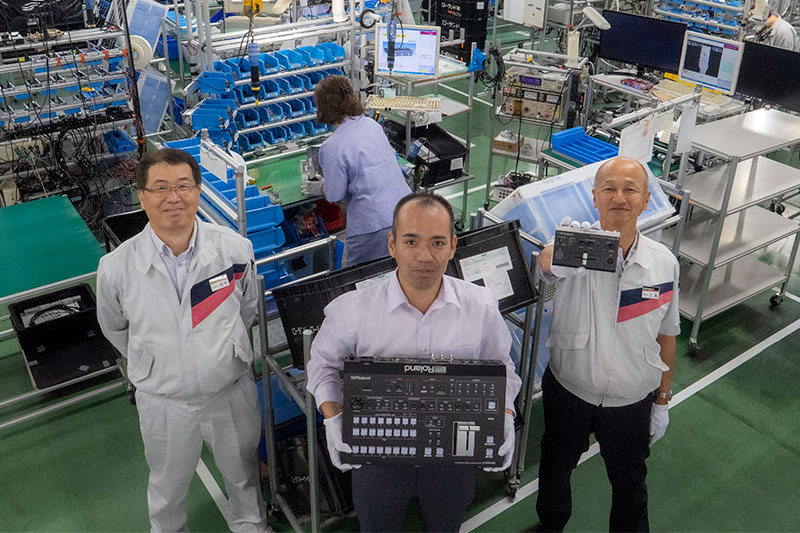 Roland Miyakoda Factory in Hamamatsu City