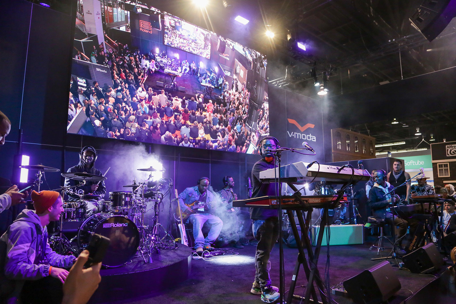 Roland at NAMM