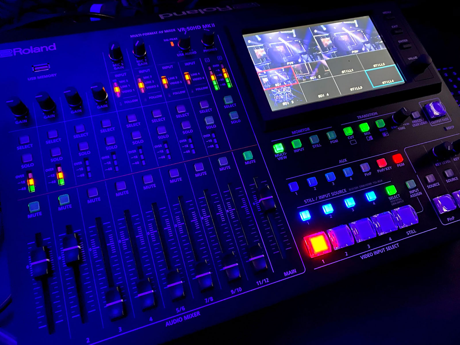 Roland VR-50HD MK II Multi Format AV Mixer