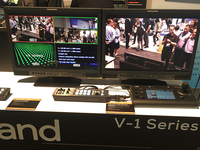 Roland and JVC at NAB 2018