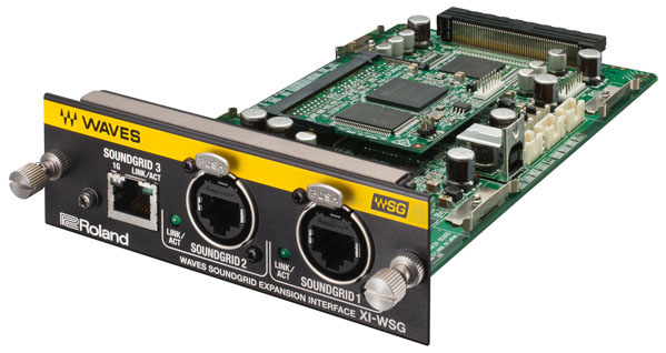 Roland Pro A/V XI-WSG Waves SoundGrid® Expansion Card for M-5000 OHRCA Console