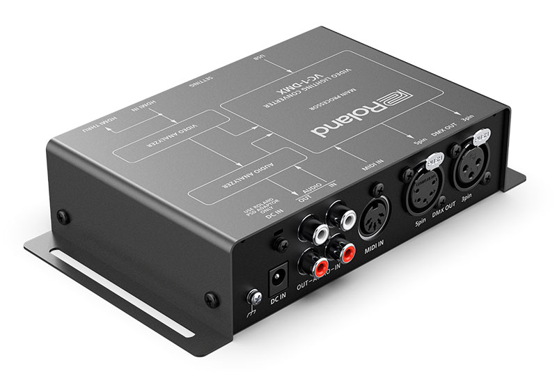 Roland VC-1-DM Video Lighting Converter Rear