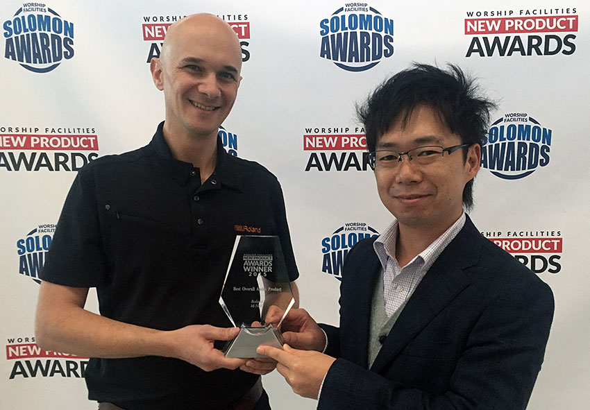 Roland M-5000 selected as Best Overall Audio Product and Best Digital Mixing Console Over $1000 at WFX 2015