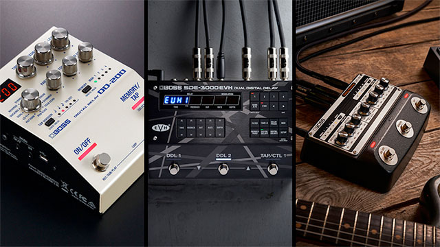 Exploring the Differences Between BOSS Delay Pedals
