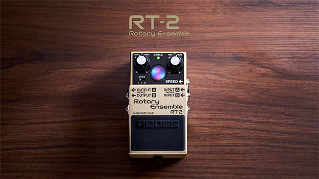 【裁断済み】ザ・プロビジョナルレストレーションズ2 BOSS RT-2 Rotary Ensemble」！コンパクトロータリースピーカー