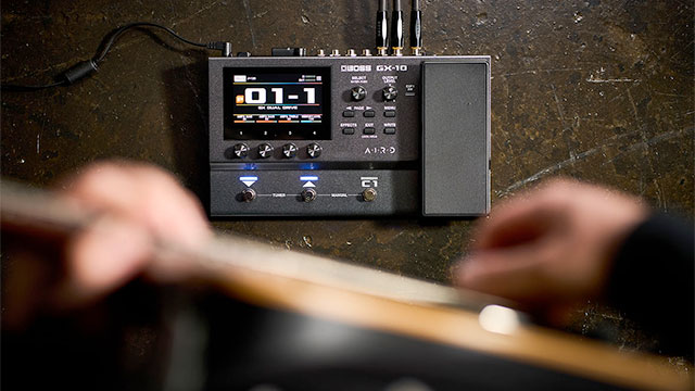 Getting Started with the BOSS GX-10 Guitar Effects Processor