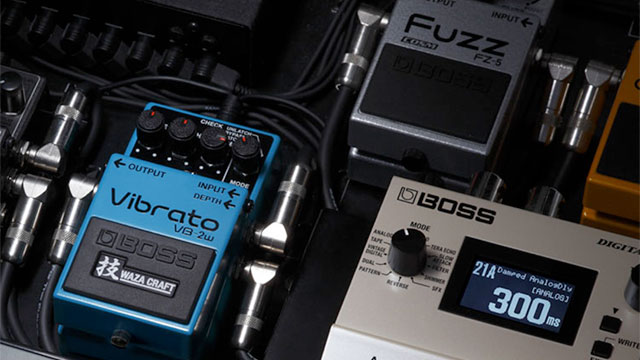 Pedal Partners: Combining Vibrato with Other Effects