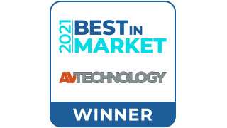 InfoComm Best in Market 2021 Award for AV Technology Magazine 2021