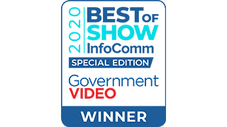 Government Video - Future Best of Show InfoComm Special Edition Award 2020