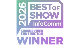 Sound & Video Contractor InfoComm 2026 - Best in Show Winner