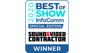 Sound & Video Contractor - Best of InfoComm Special Edition Winner 2020