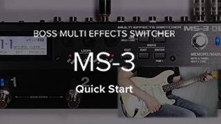 BOSS - MS-3 | Multi Effects Switcher