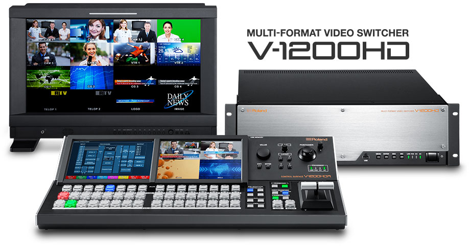 Roland V-1200HD Multi-Format Video Switcher