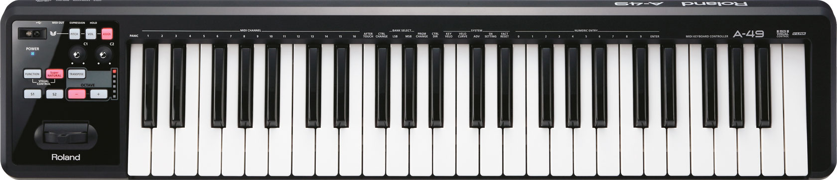 roland a49 aftertouch