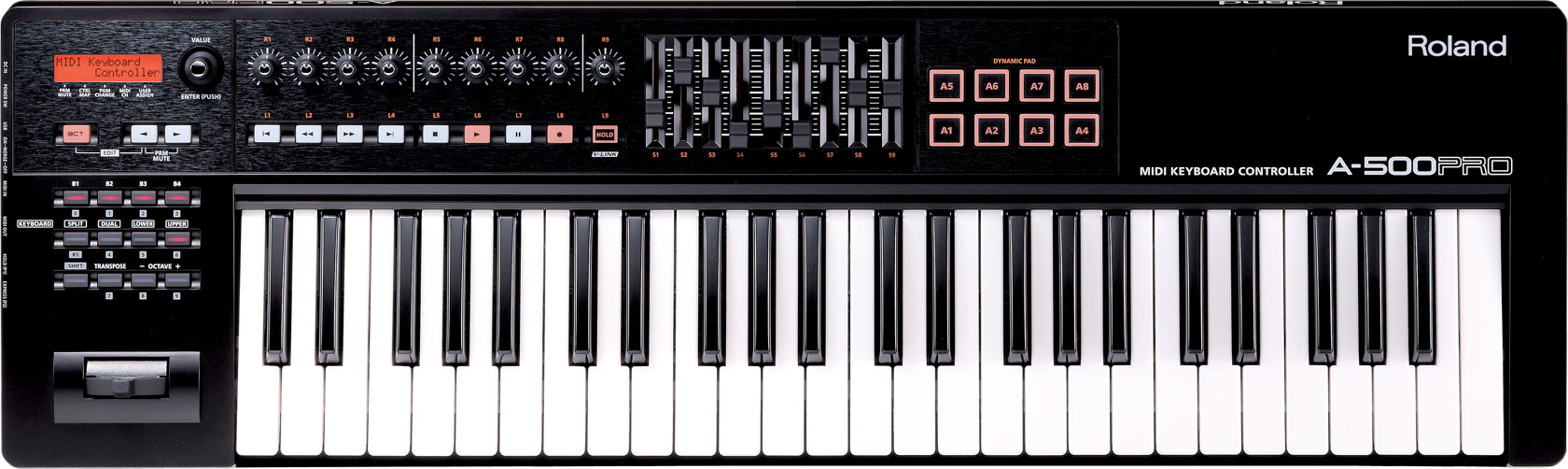 A-500PRO | MIDI Keyboard Controller - Roland