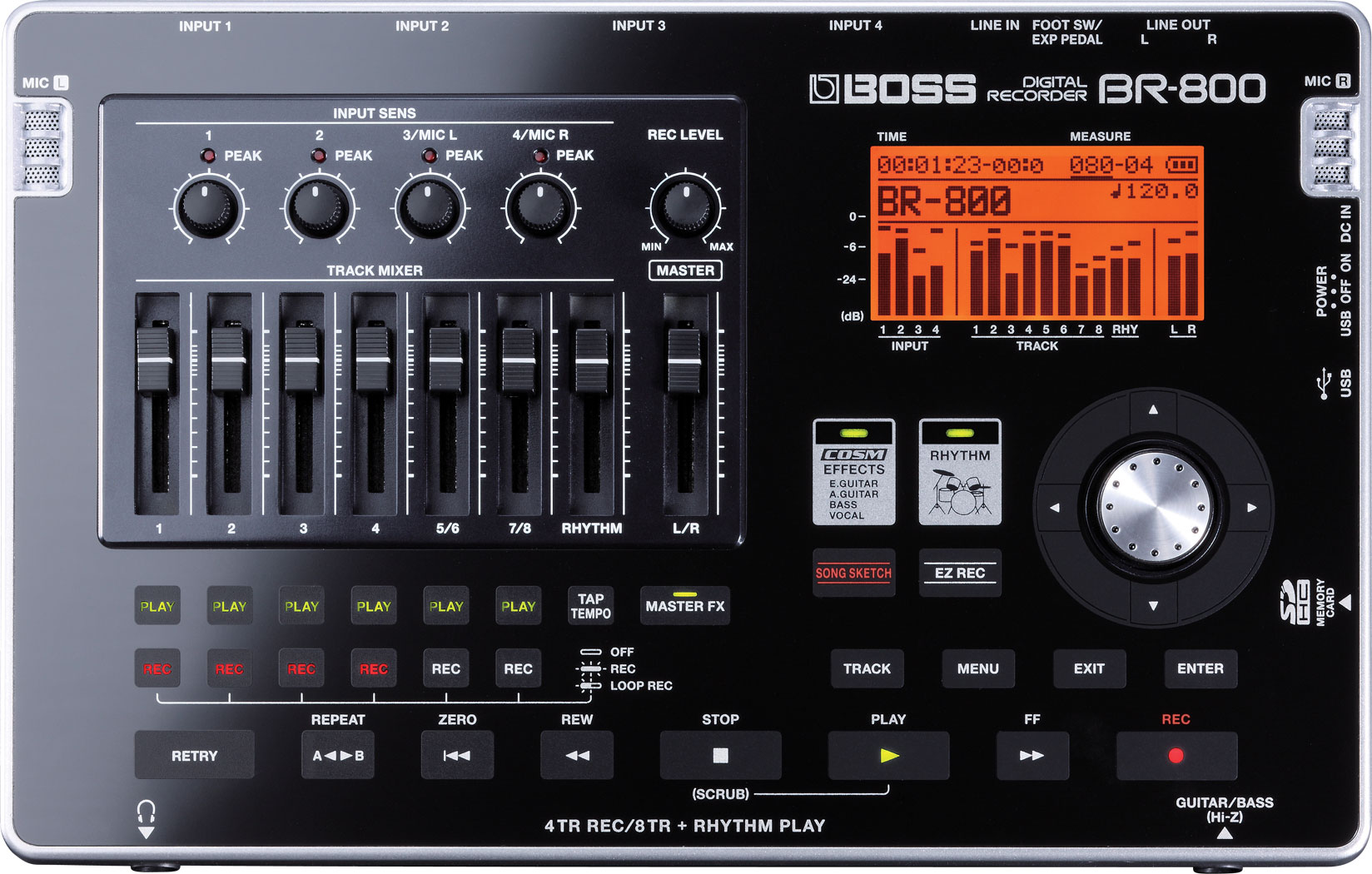 toekomst Gemengd Verleiding BOSS - BR-800 | Digital Recorder