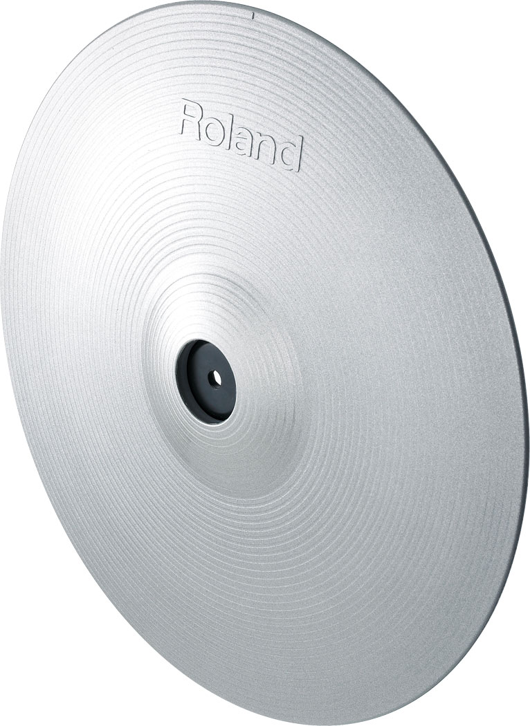 Roland CY-14C V-Cymbal Crash with Microfiber and 1 Year Everything Music Extended Warranty 