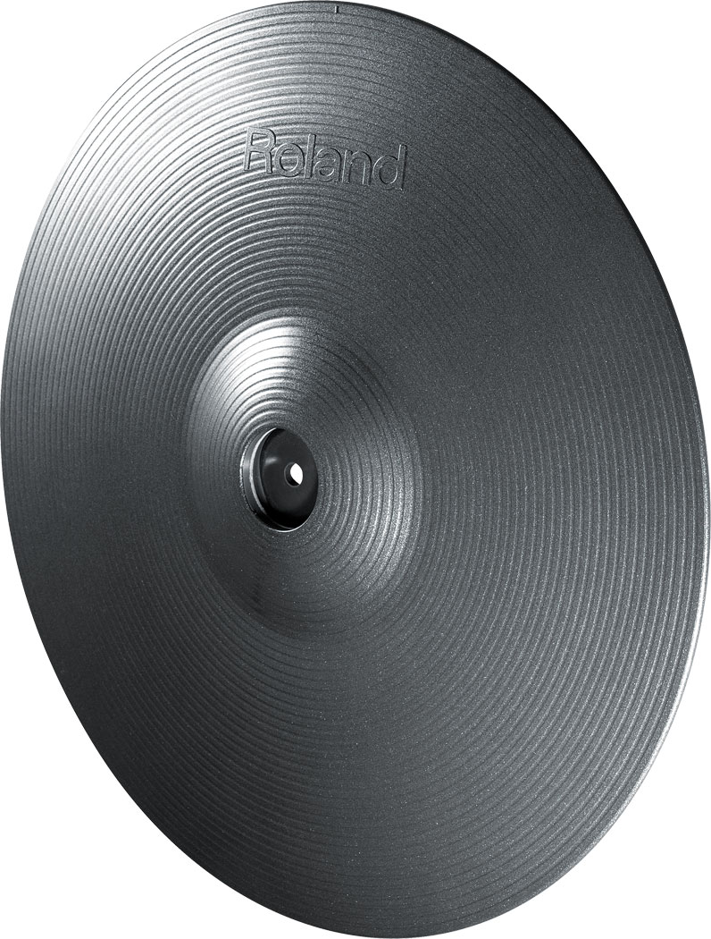 Roland CY-15R 15-inch V-Cymbal Ride Black with Microfiber and 1 Year Everything Music Extended Warranty 