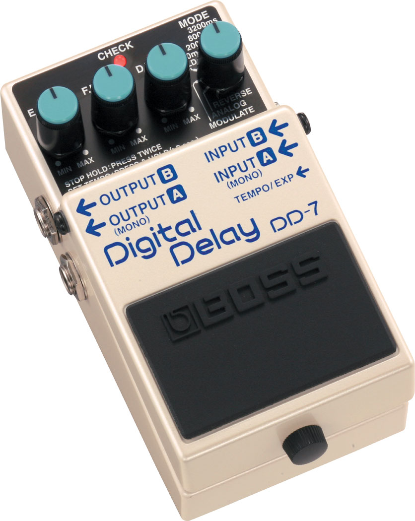 boss stereo delay