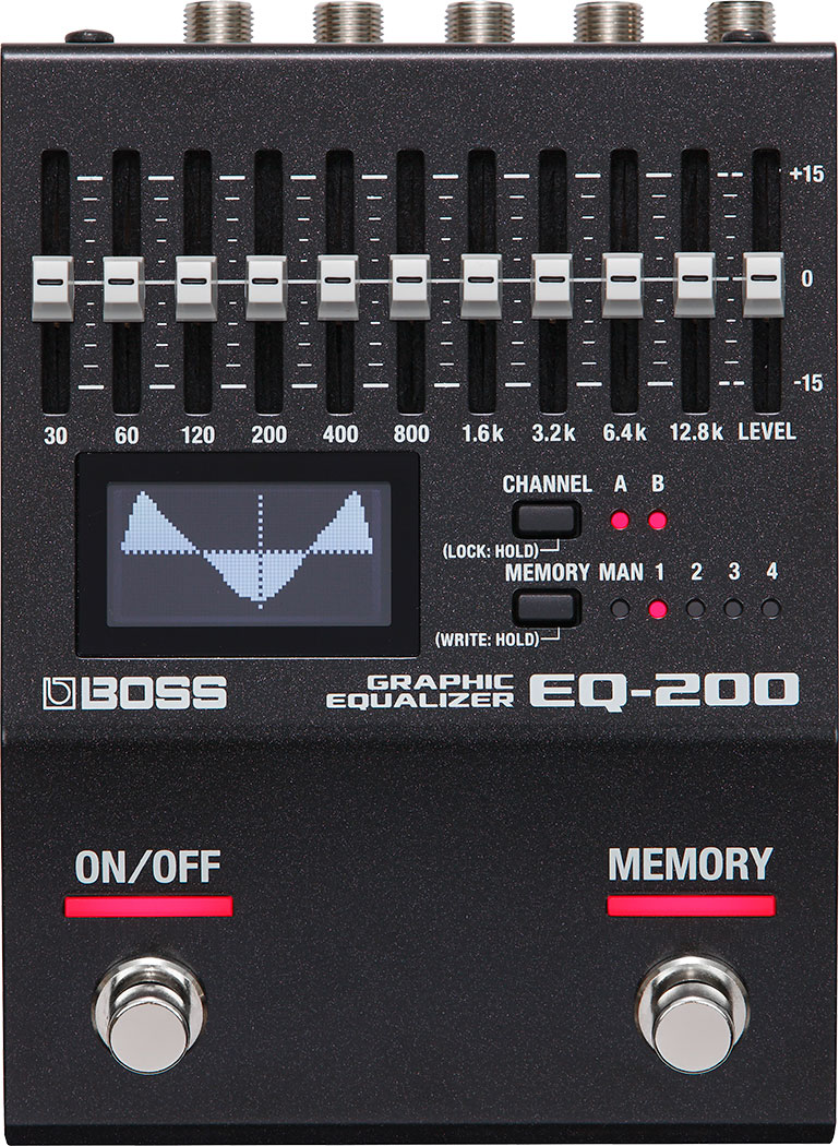 stereo equalizer pedal