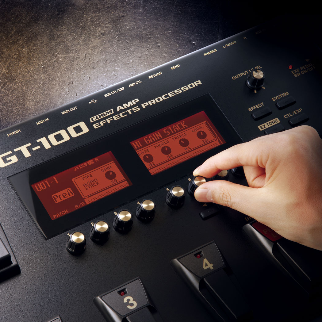 boss gt 100 studio