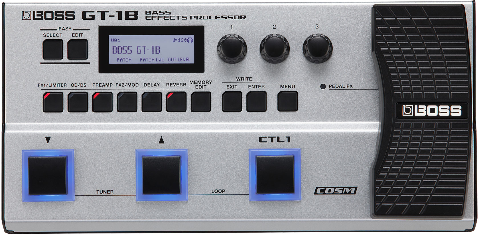 GT-1B | Bass Effects Processor - BOSS
