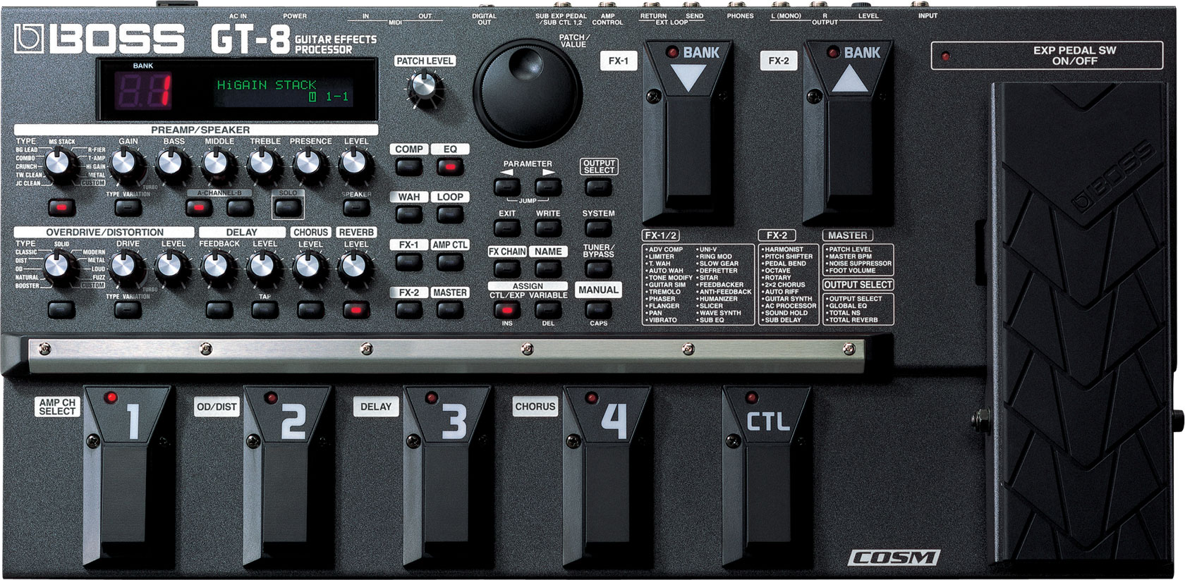 roland multi effects processor