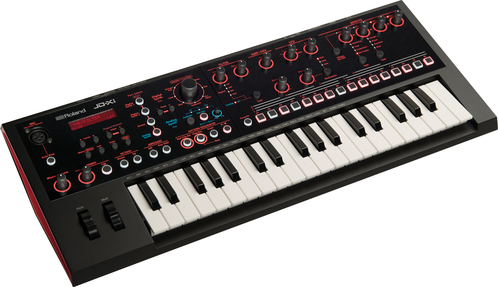 Roland - JD-Xi | Interactive Analog/Digital Crossover Synthesizer