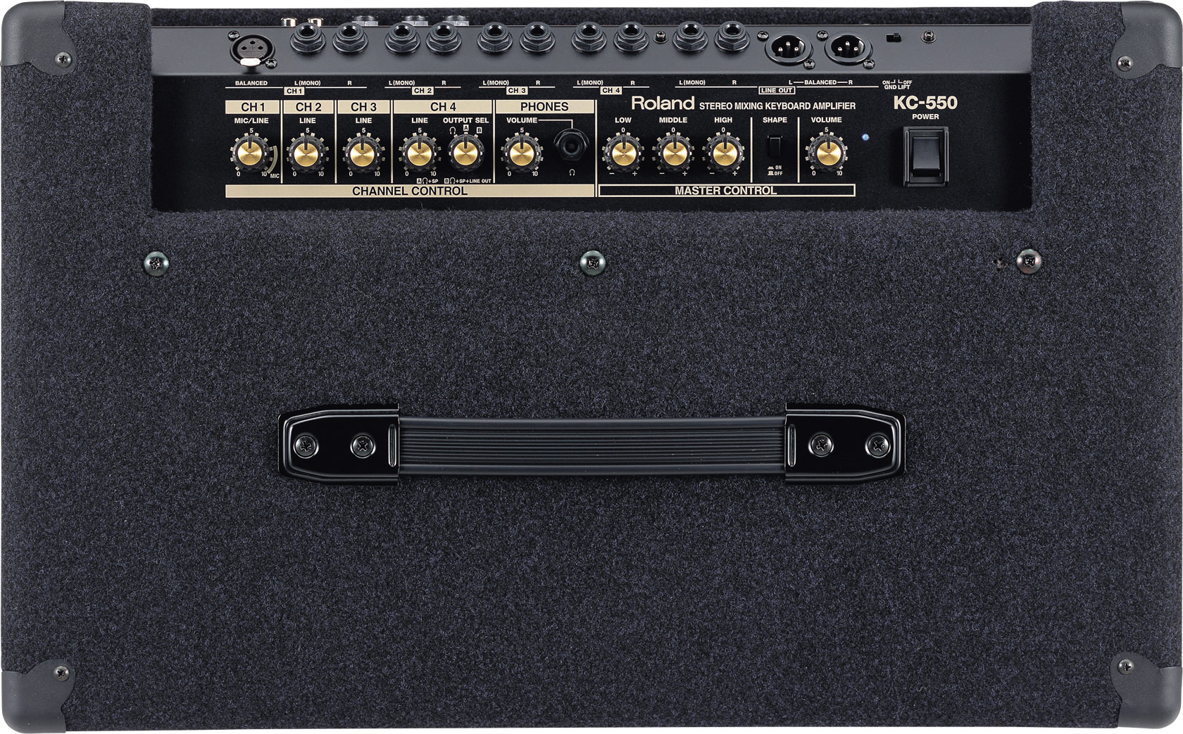 roland kc 550 amp