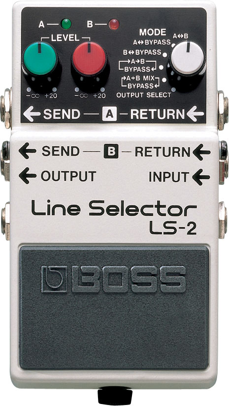 Boss LS-2 Line Selector Pedal