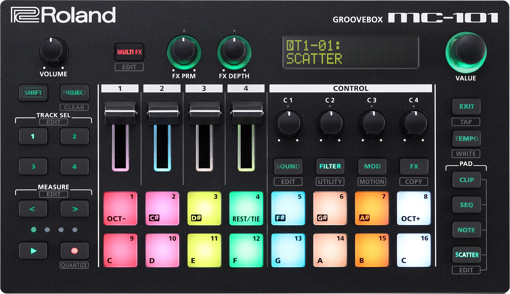 Roland Groovebox MC-101 DJ機器 楽器/器材 おもちゃ・ホビー・グッズ 販売在庫