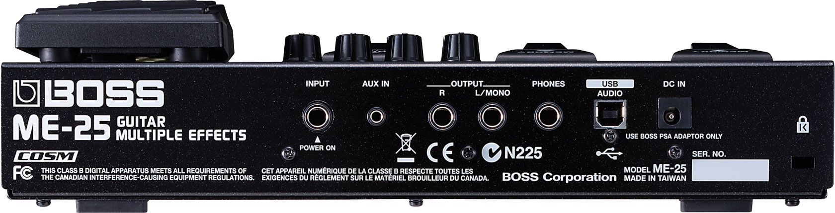 Boss Me 25 Guitar Multiple Effects