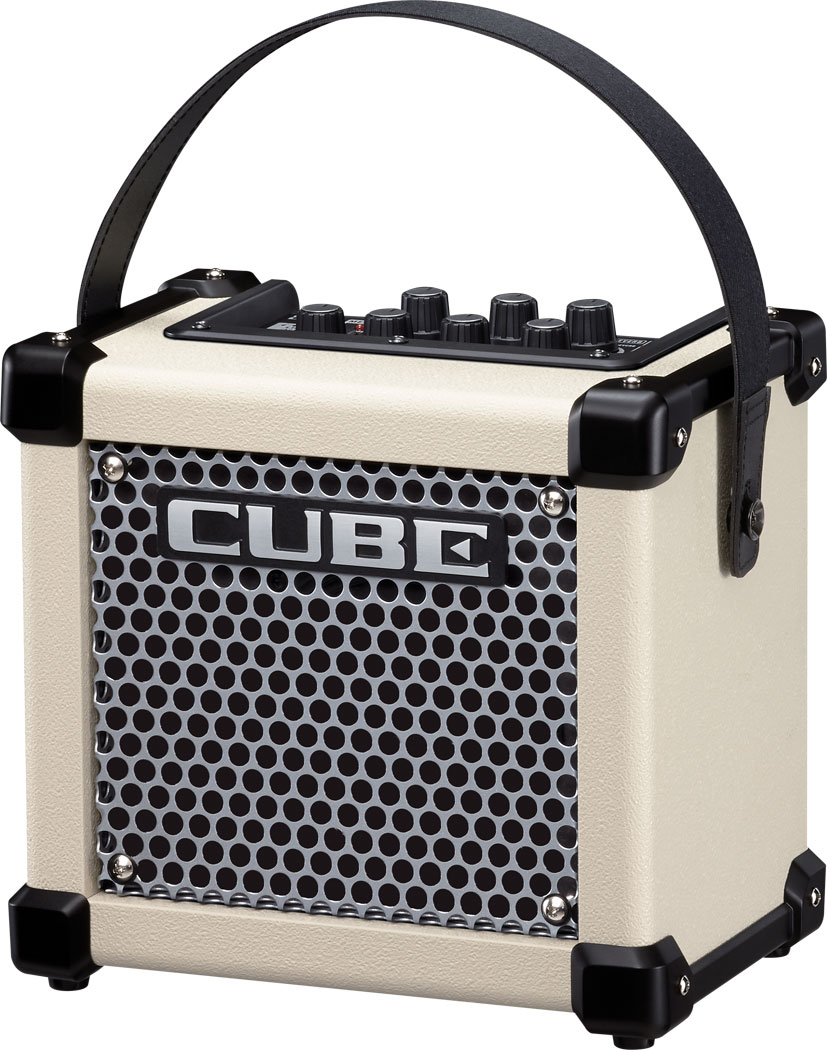 Roland Micro Cube GX Guitar Amplifier with Microfiber and 1 Year Everything Music Extended Warranty Black 
