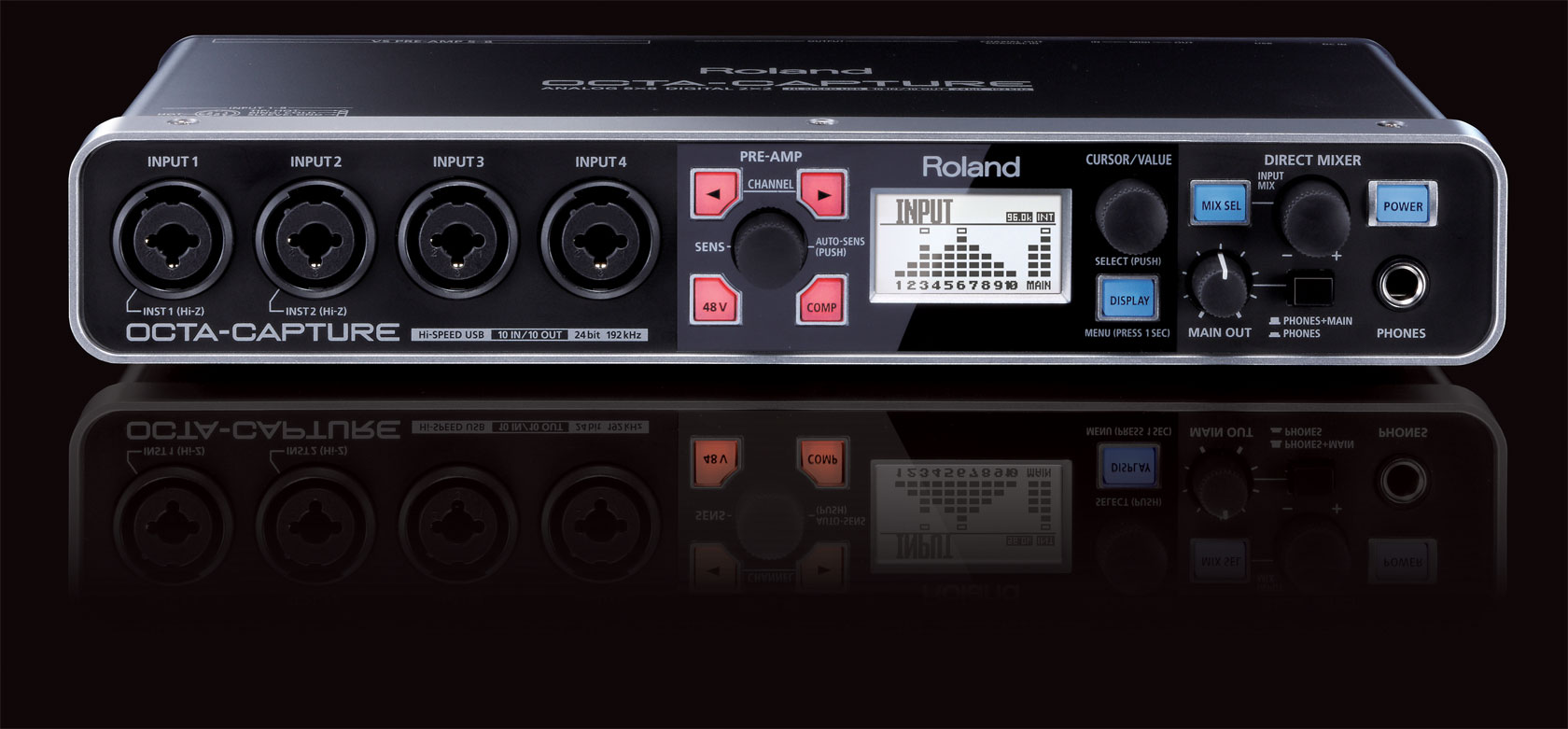 Roland - OCTA-CAPTURE | Hi-Speed USB Audio Interface