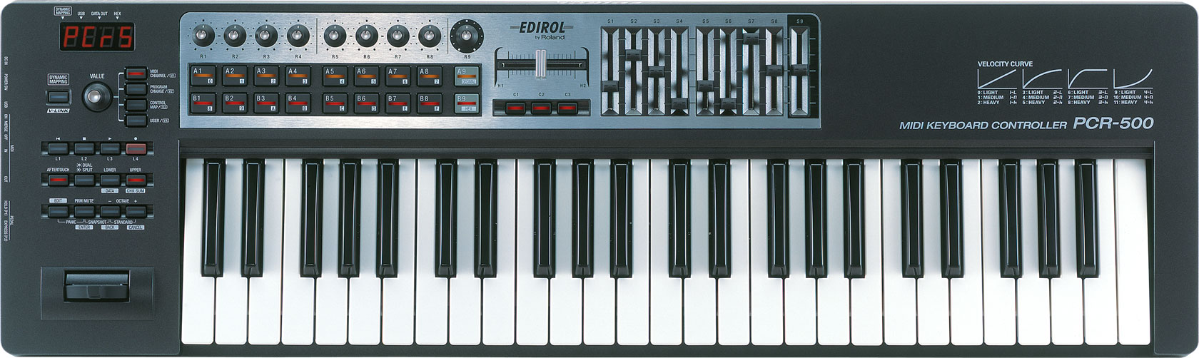 edirol pcr 800 midi keyboard